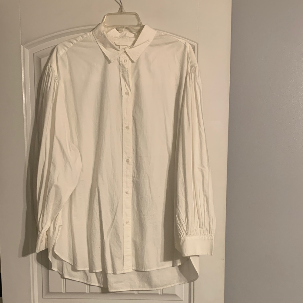 Classic White Men's Shirt